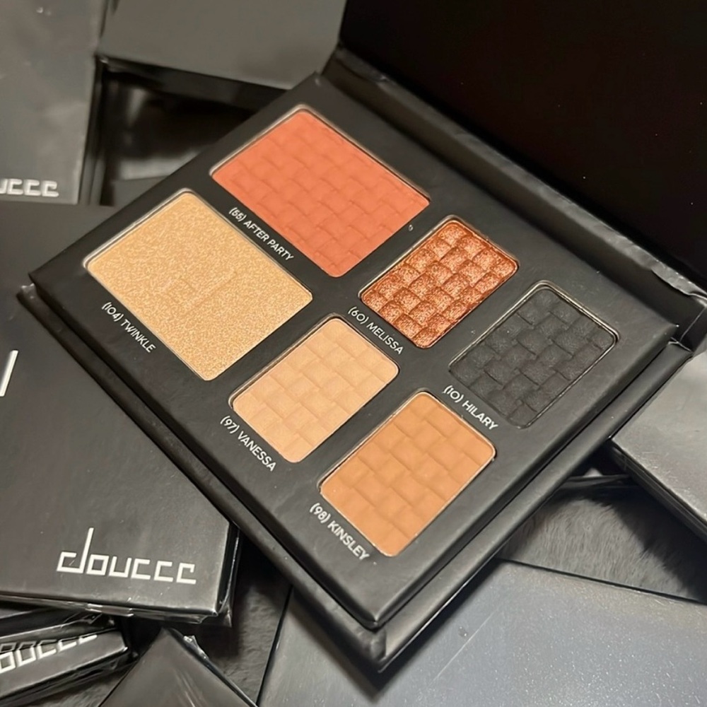 Doucce On The Go Makeup Eyeshadow Face Palette Neutral Colors - Picture 2 of 4